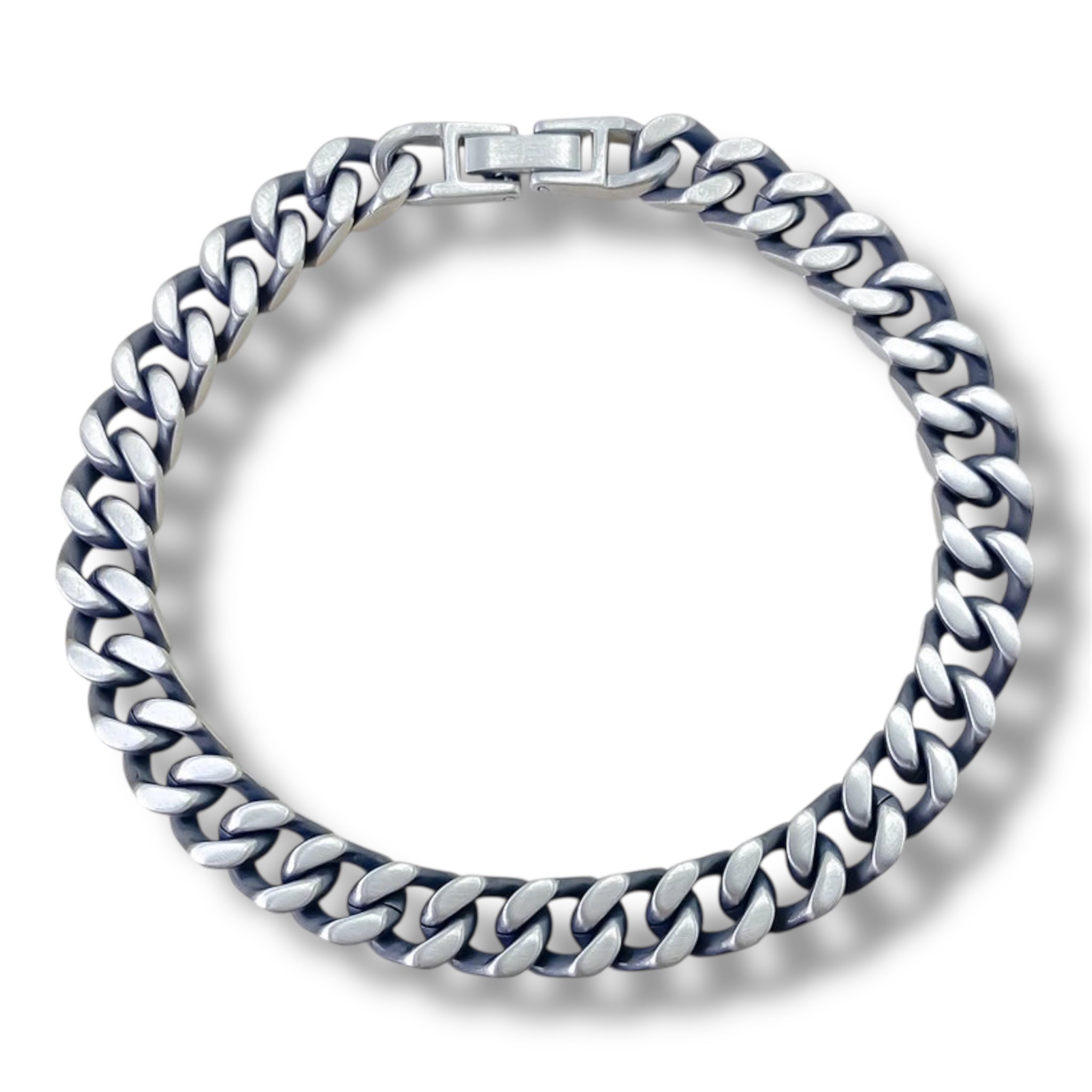 Heavy Cuban Bracelet 9MM - Silver