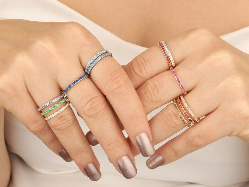 Idiétero Birthstone Ring - Gold