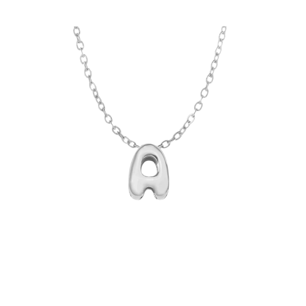 Bubble Name Necklace - Gold