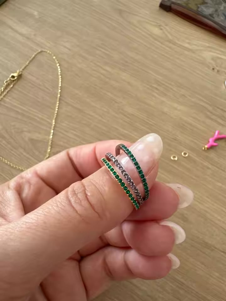 Idiétero Birthstone Ring - Gold