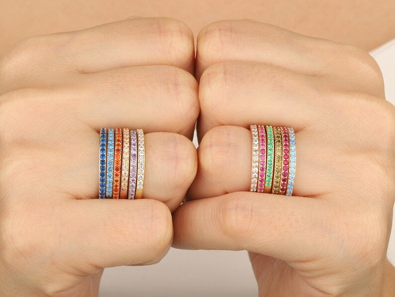 Idiétero Birthstone Ring - Gold