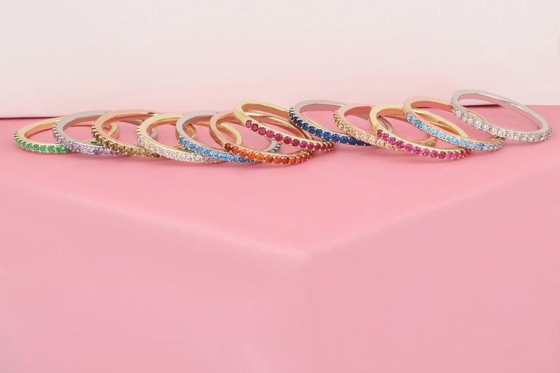 Idiétero Birthstone Ring - Gold