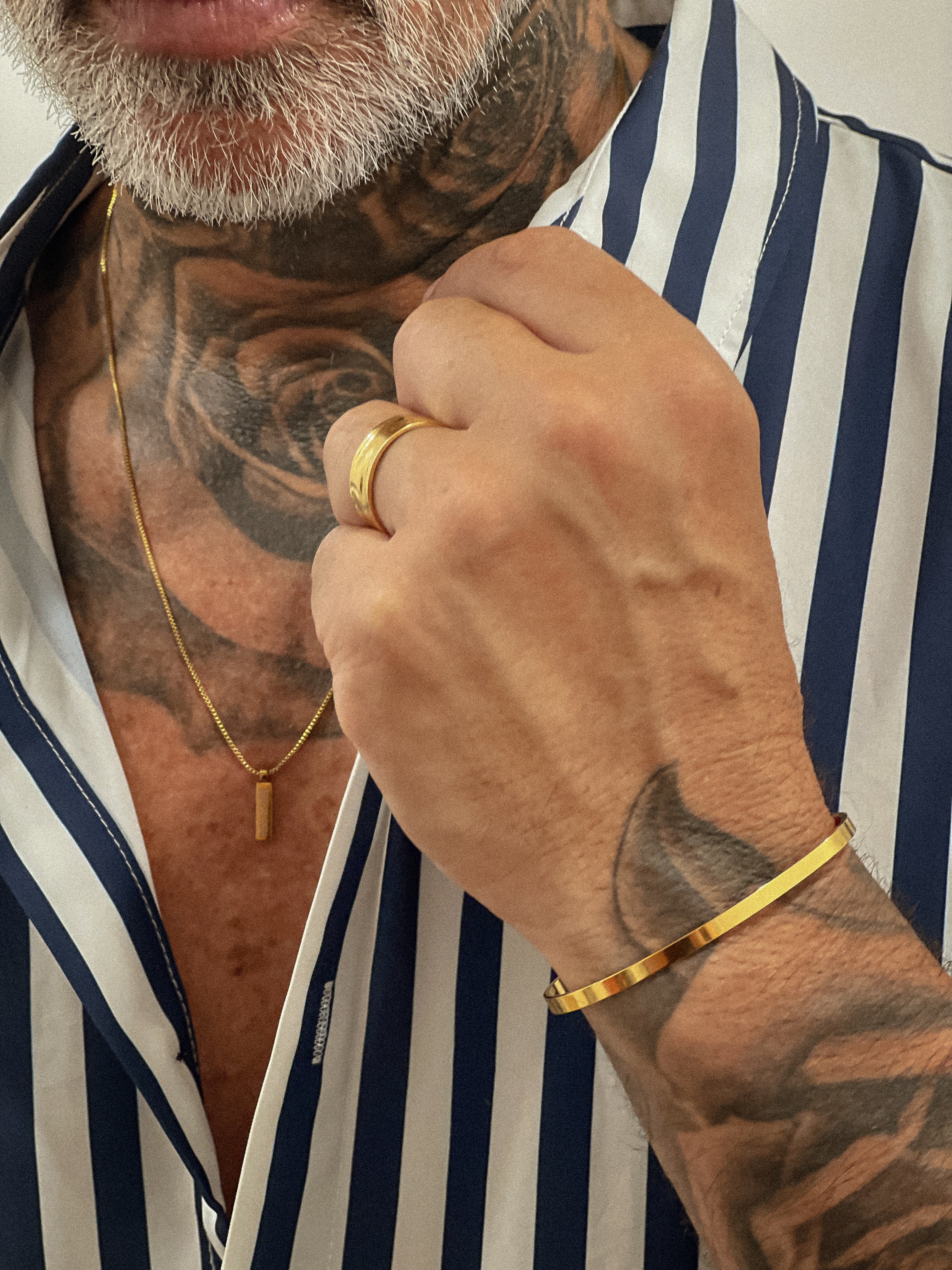 Light Cuff Bracelet 5MM - Gold