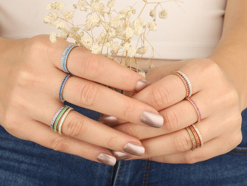 Idiétero Birthstone Ring - Gold