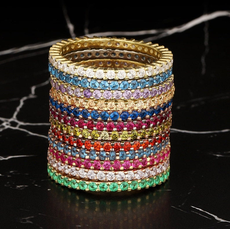 Idiétero Birthstone Ring - Gold