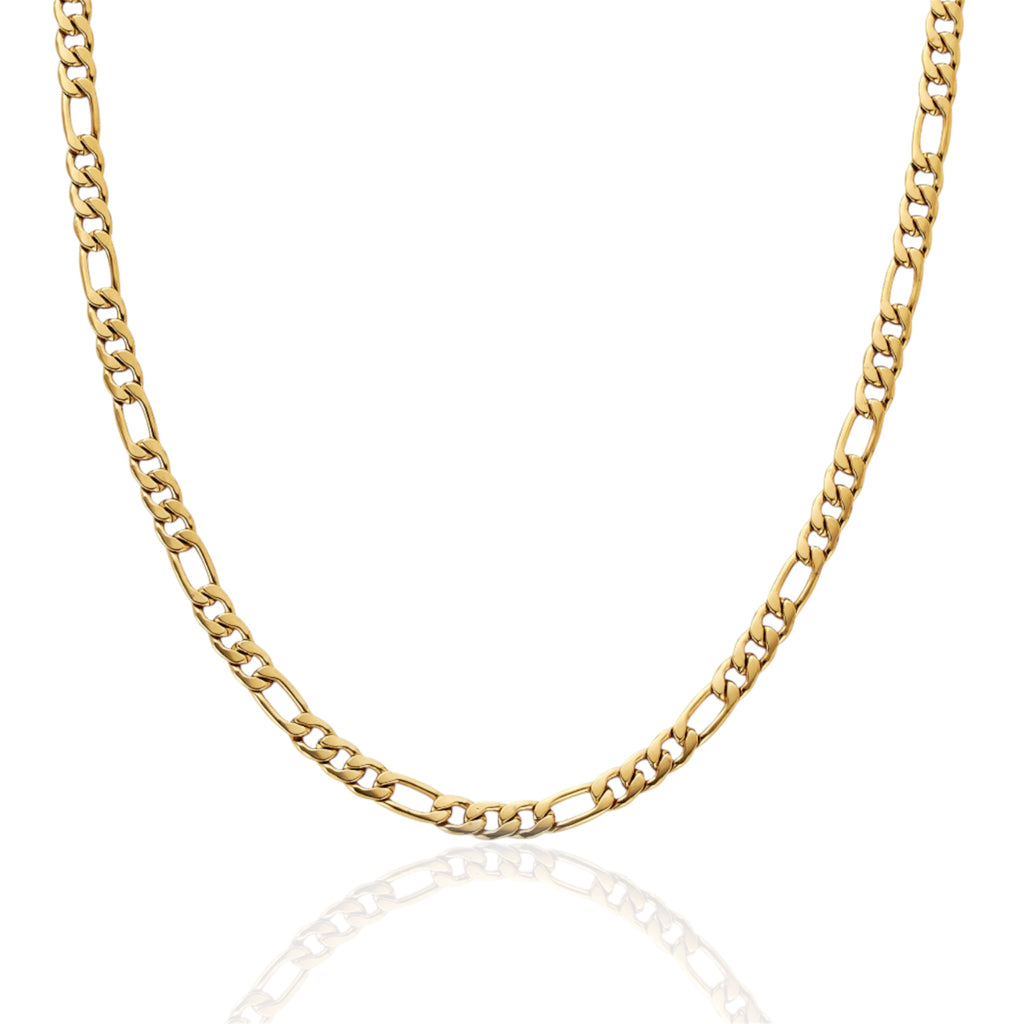 Figaro Necklace 5MM - Gold