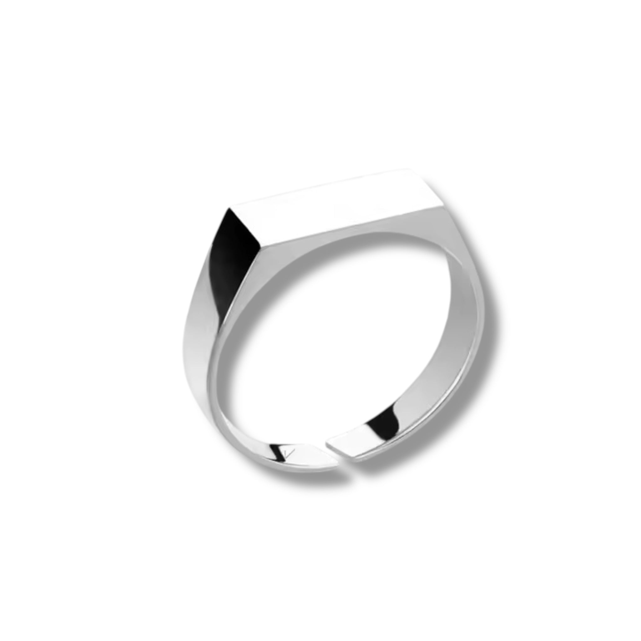 Signet Ring 5MM - Gold