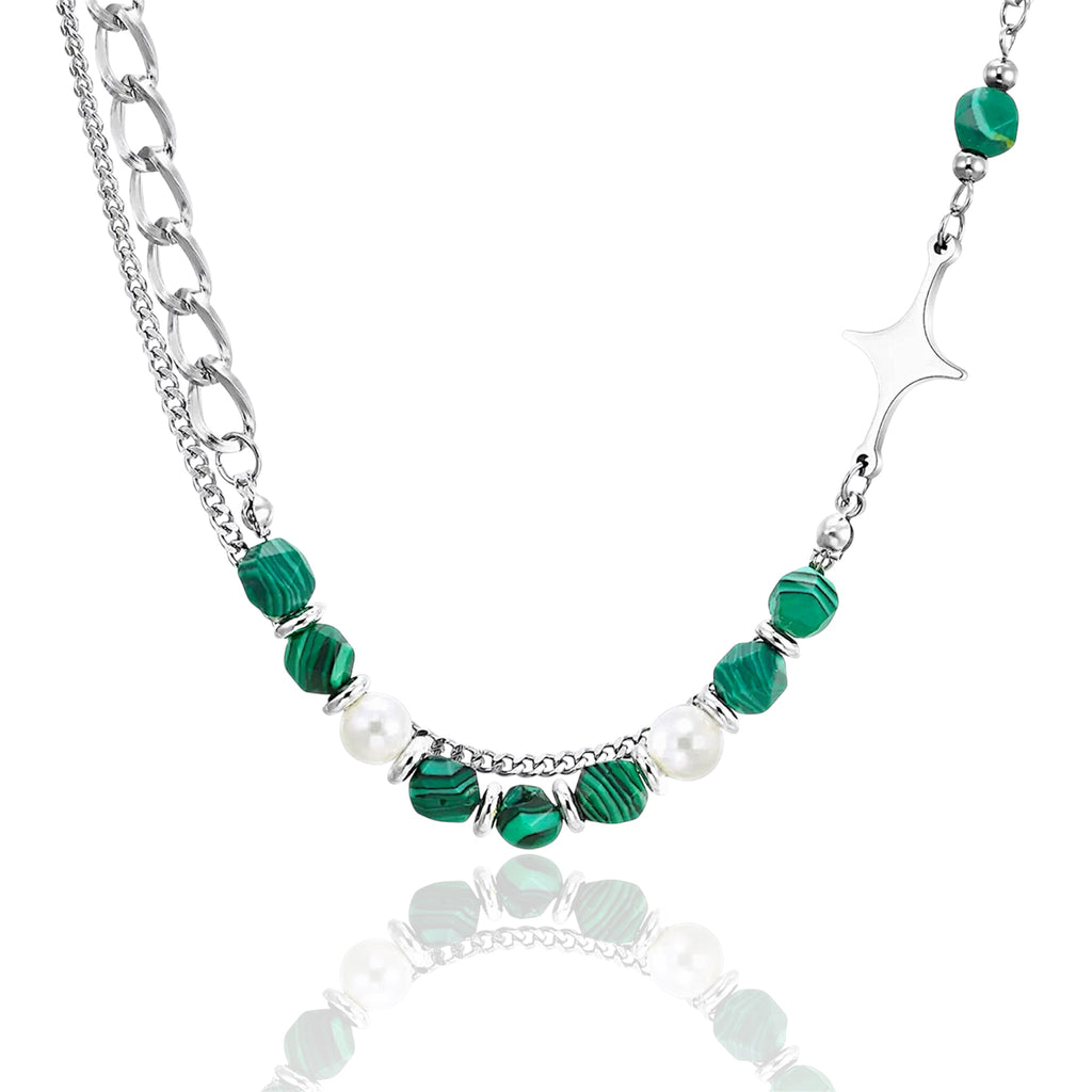 Green Gemstone Necklace