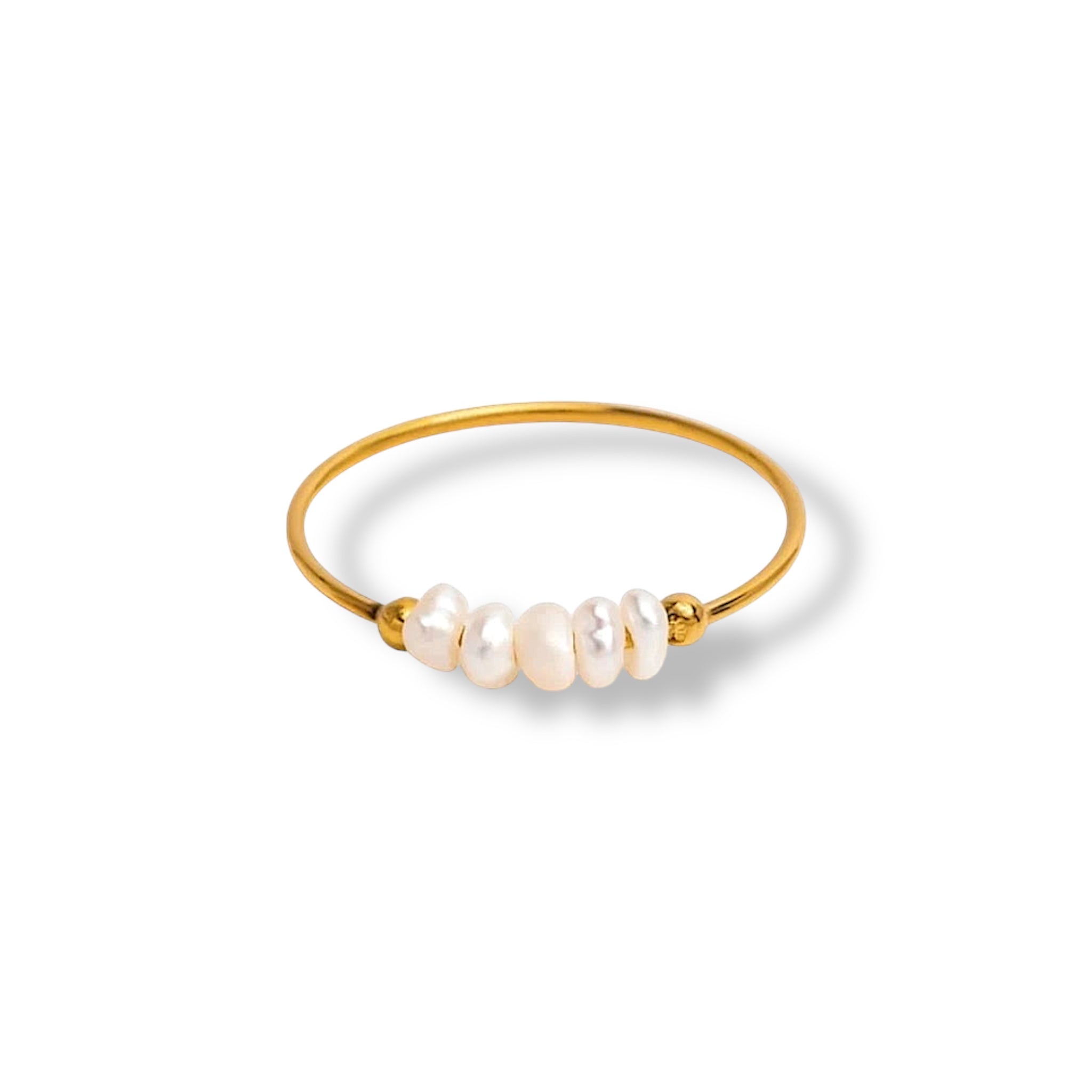 Freshwater Pearl Ring - Gold