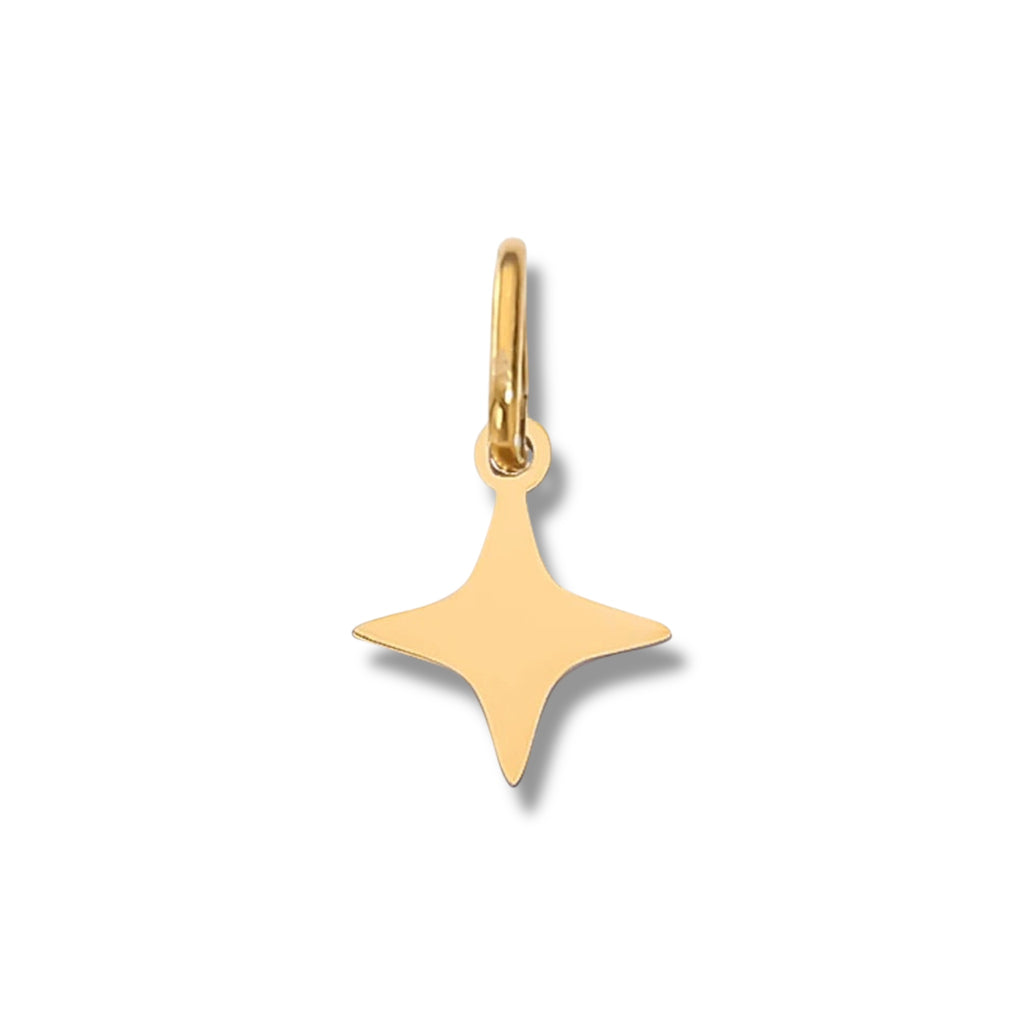Minimalist Star Pendant - Gold