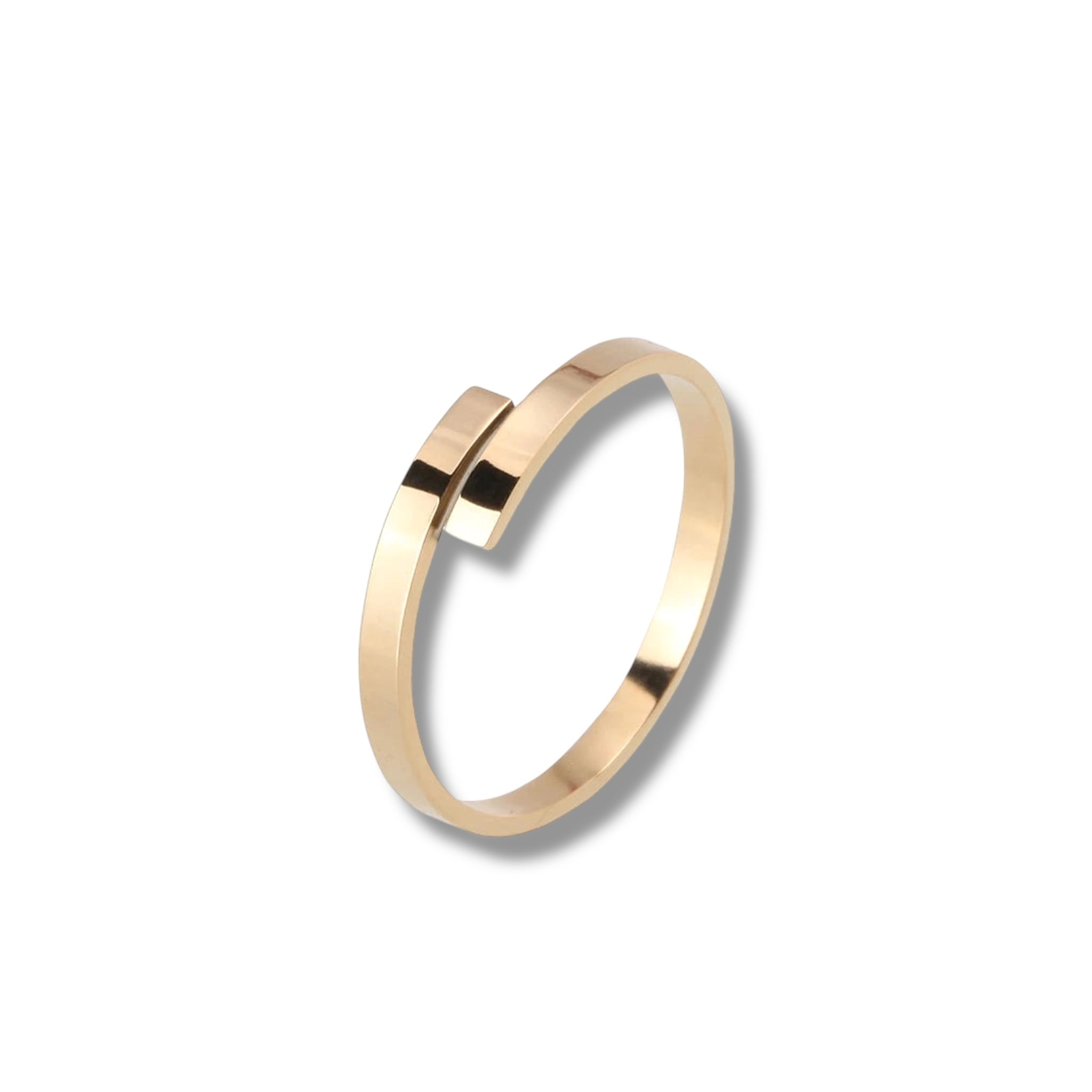 Open Minimalist Band – Gold