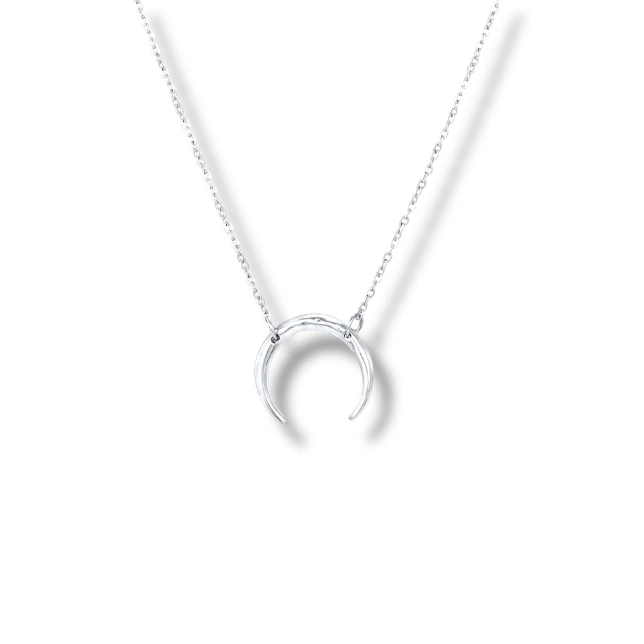 Horn Pendant Choker - Gold