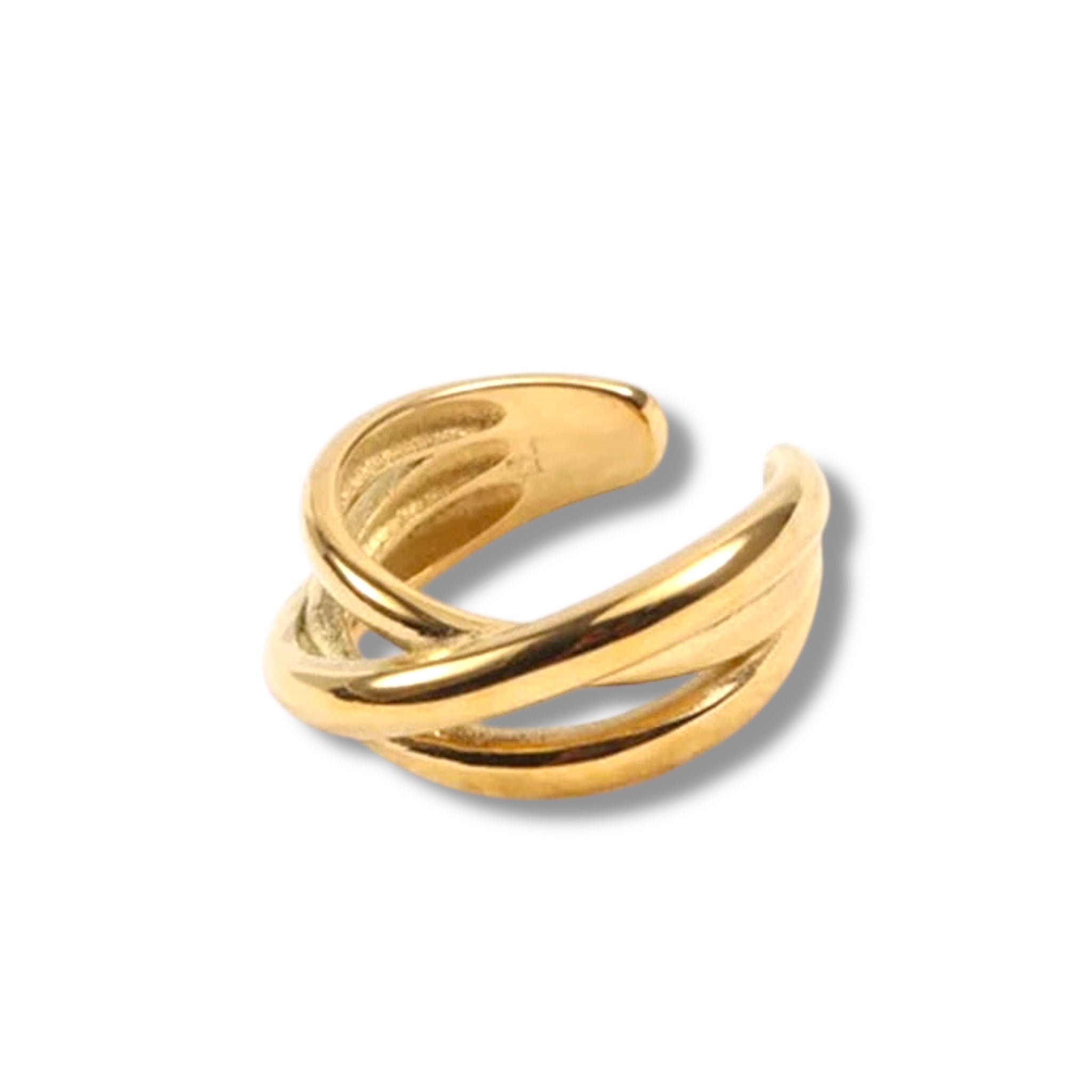Wide Band Ring - Gold