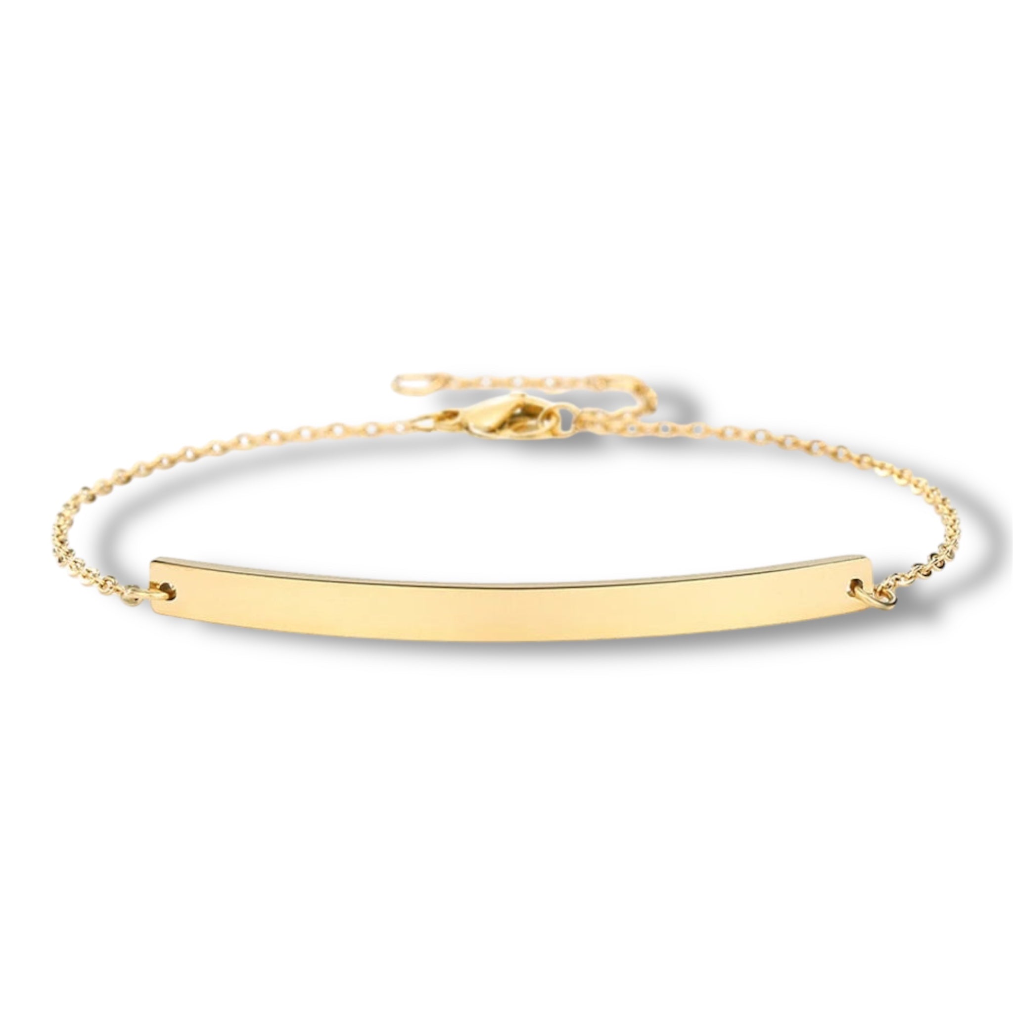Engraved Bracelet - Gold