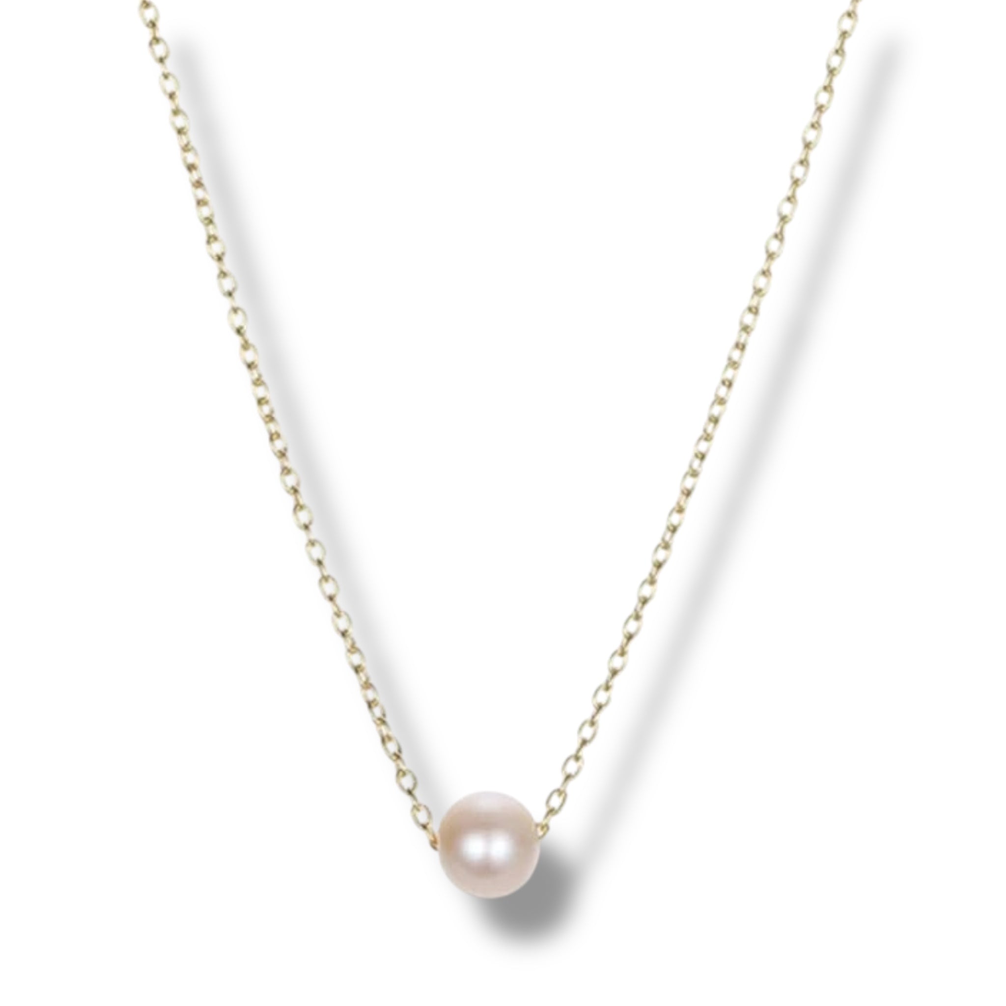 Pearl Choker - Gold