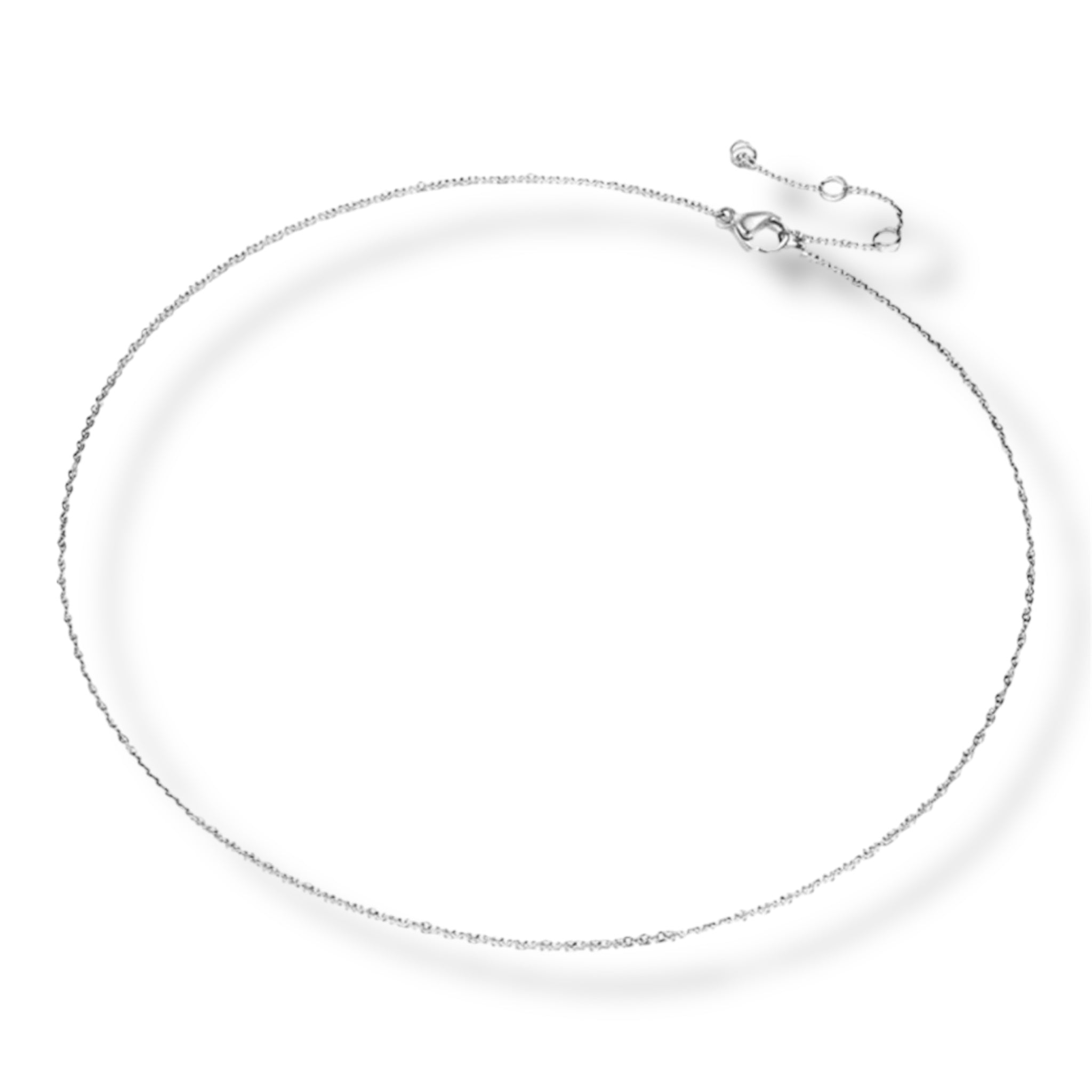 Fine Link Necklace - Gold