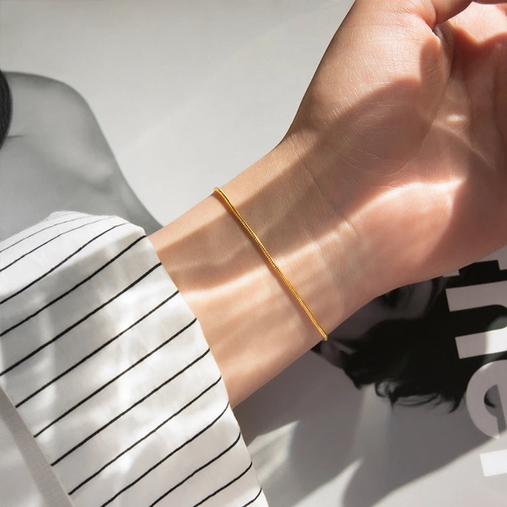 Snake Bracelet - Gold