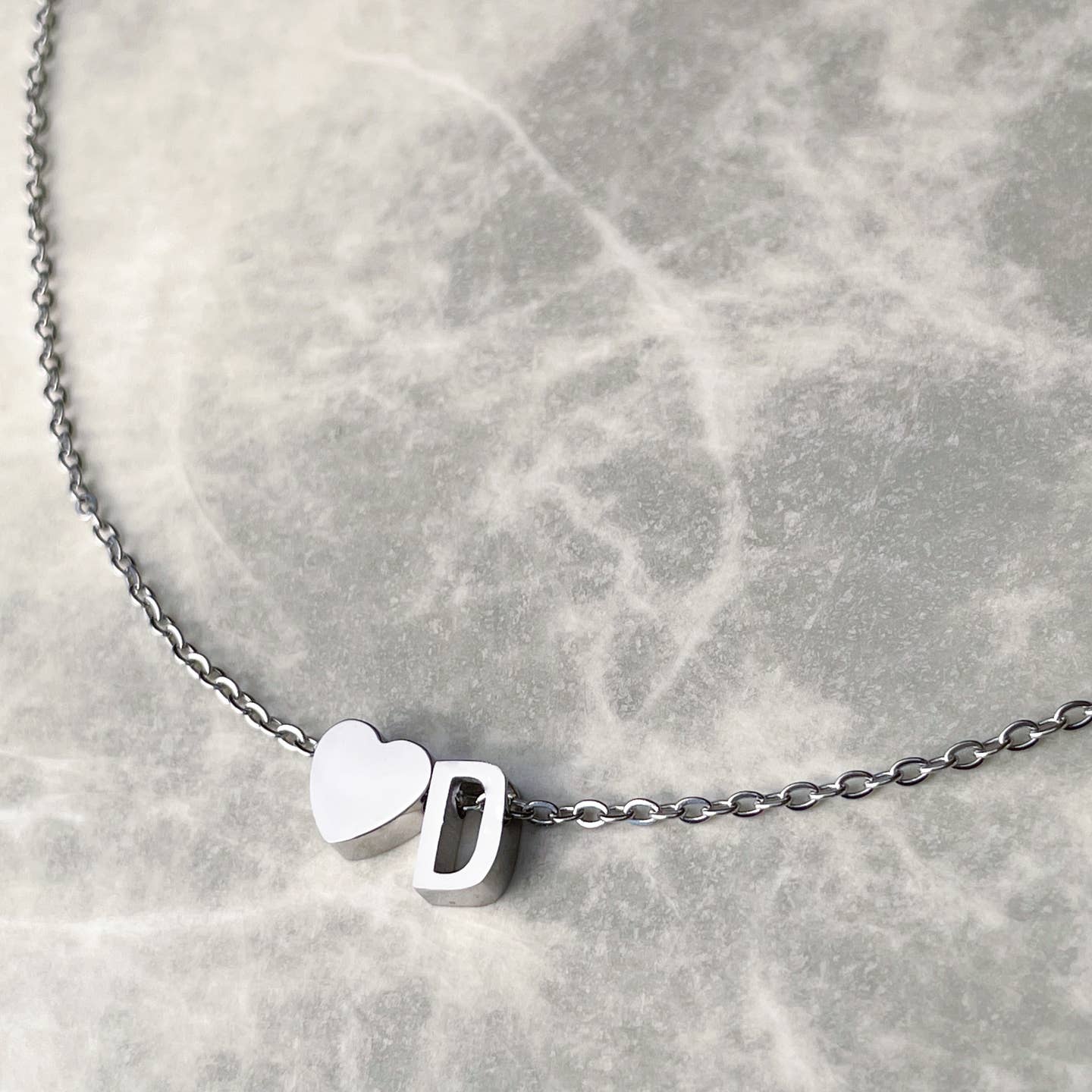 Dainty Initial DIY Necklace - Gold