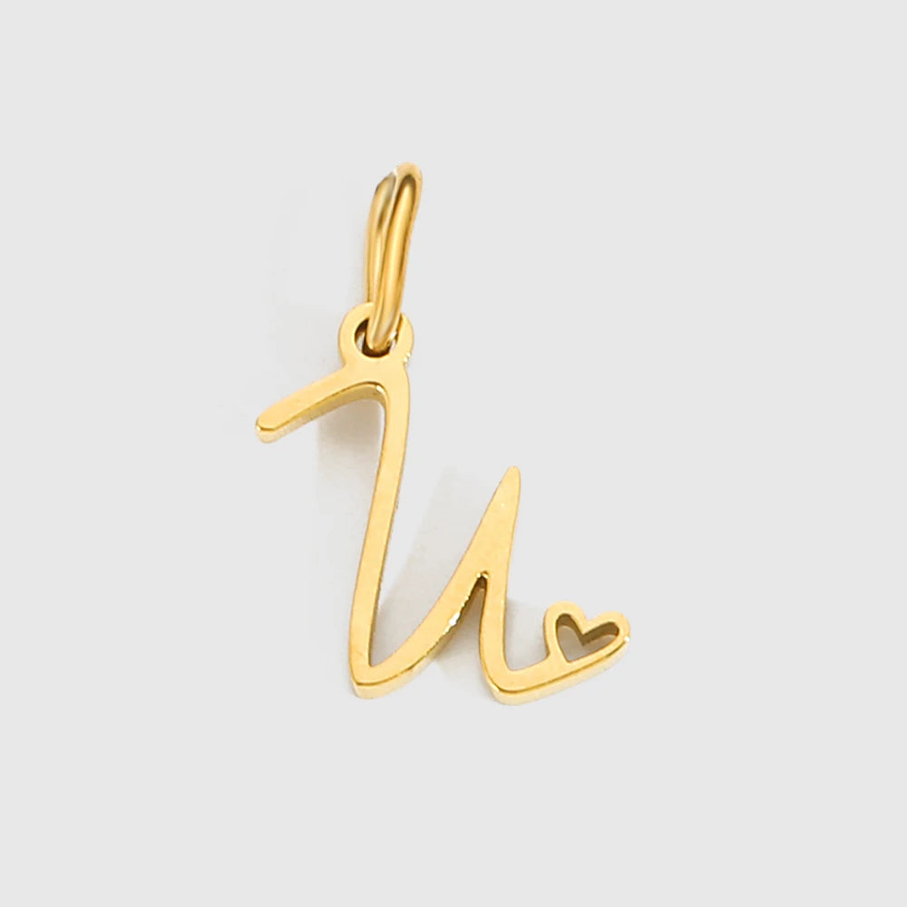 Initial Pendants - Gold