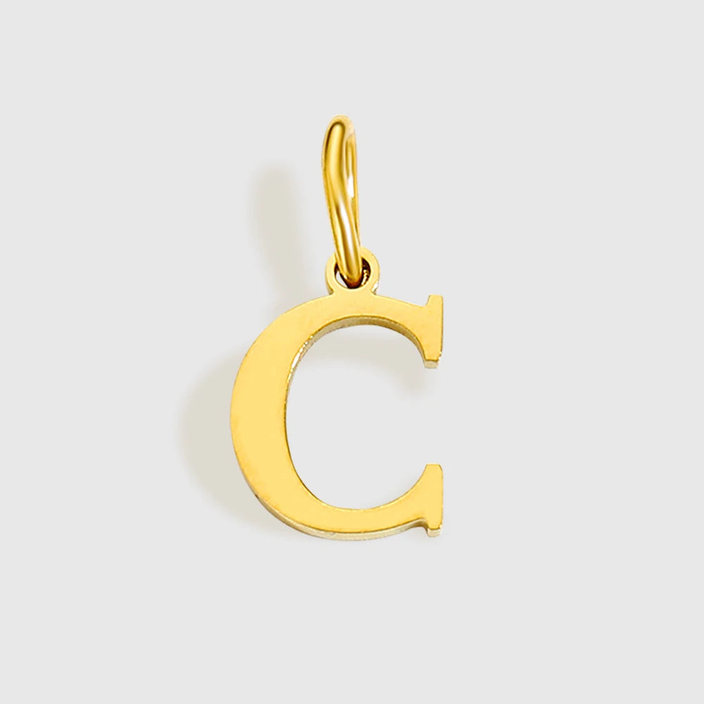 Initial Pendants - Gold