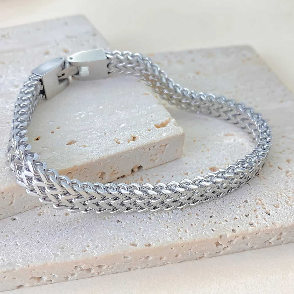 Mesh Bracelet- Silver