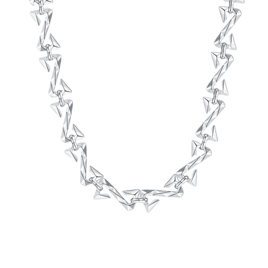 Z Link Chain 11MM - Silver - BRAVAN Z Link Chain 11MM - Silver  (Store description)