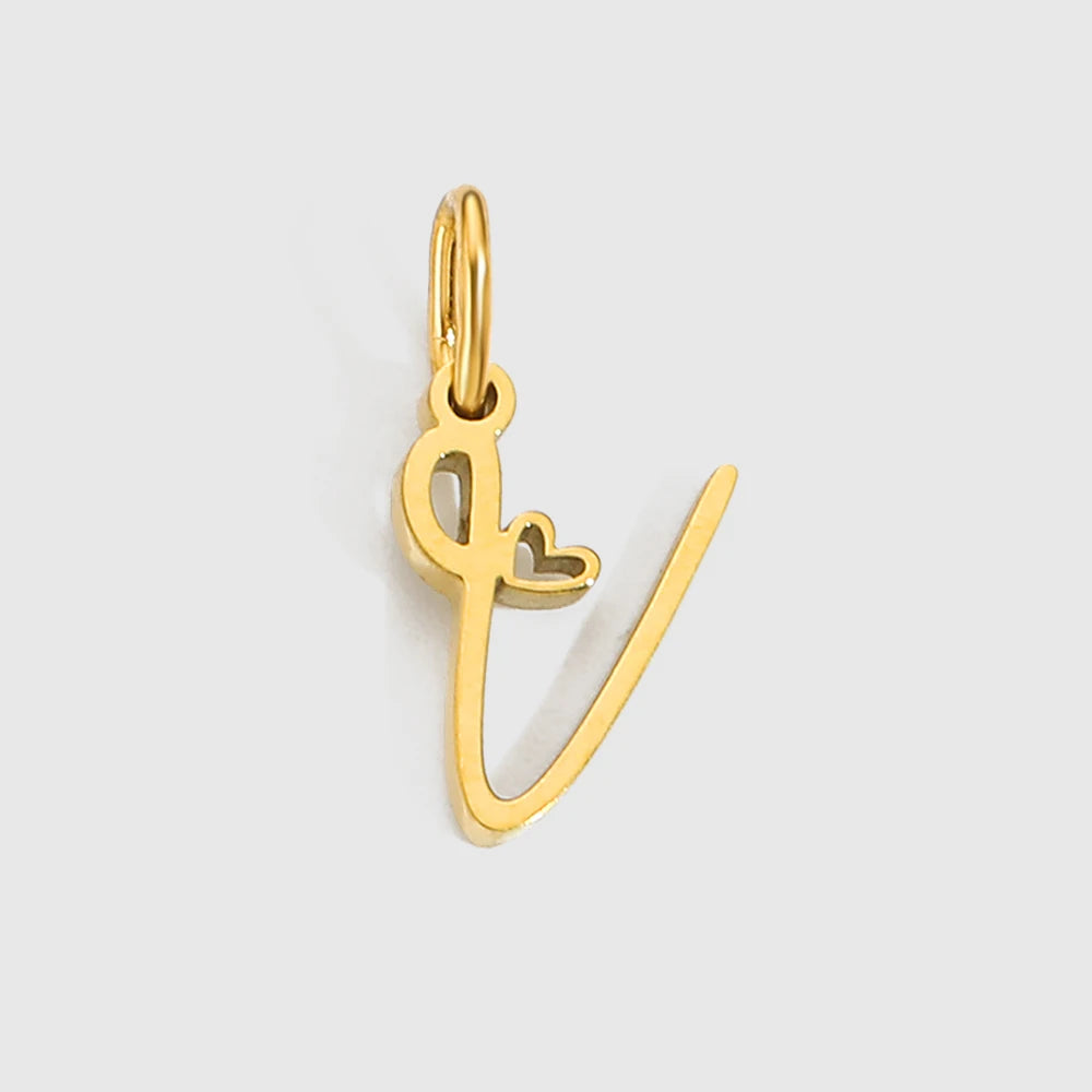Initial Pendants - Gold