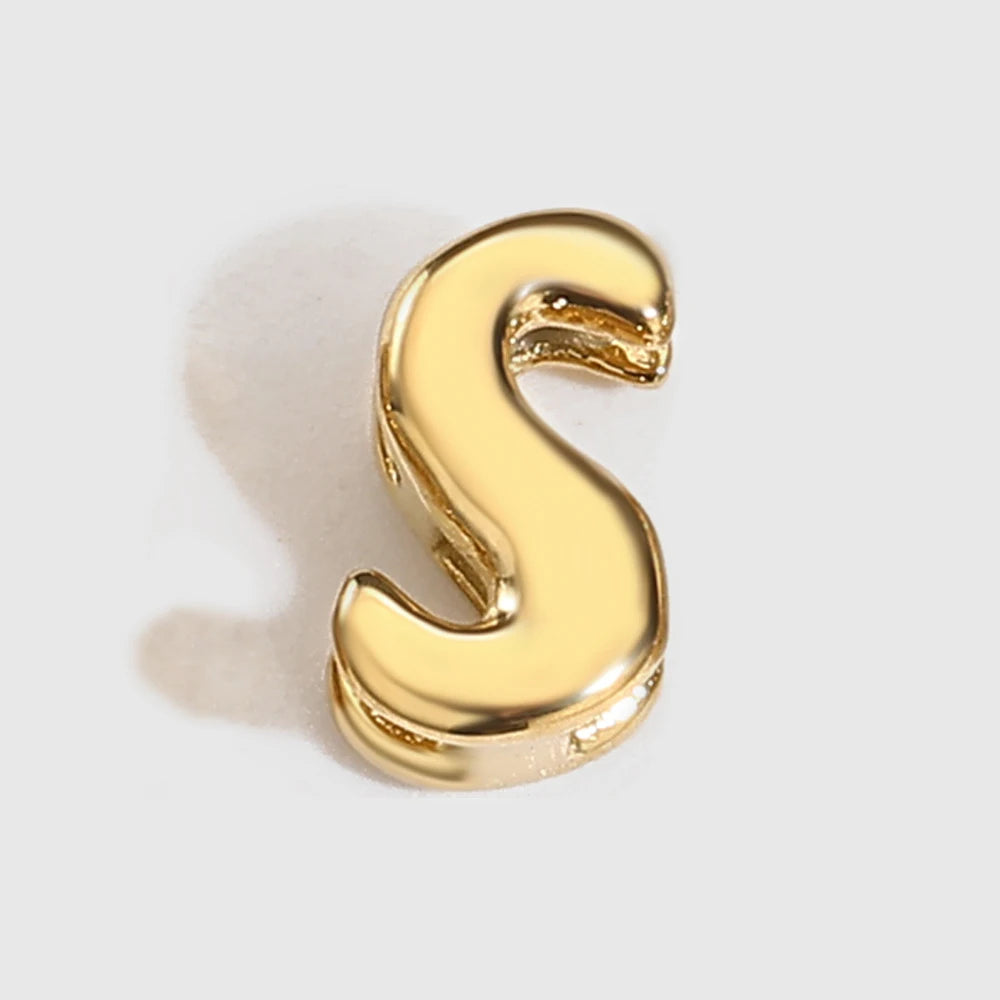 3D Bubble Letter Pendants