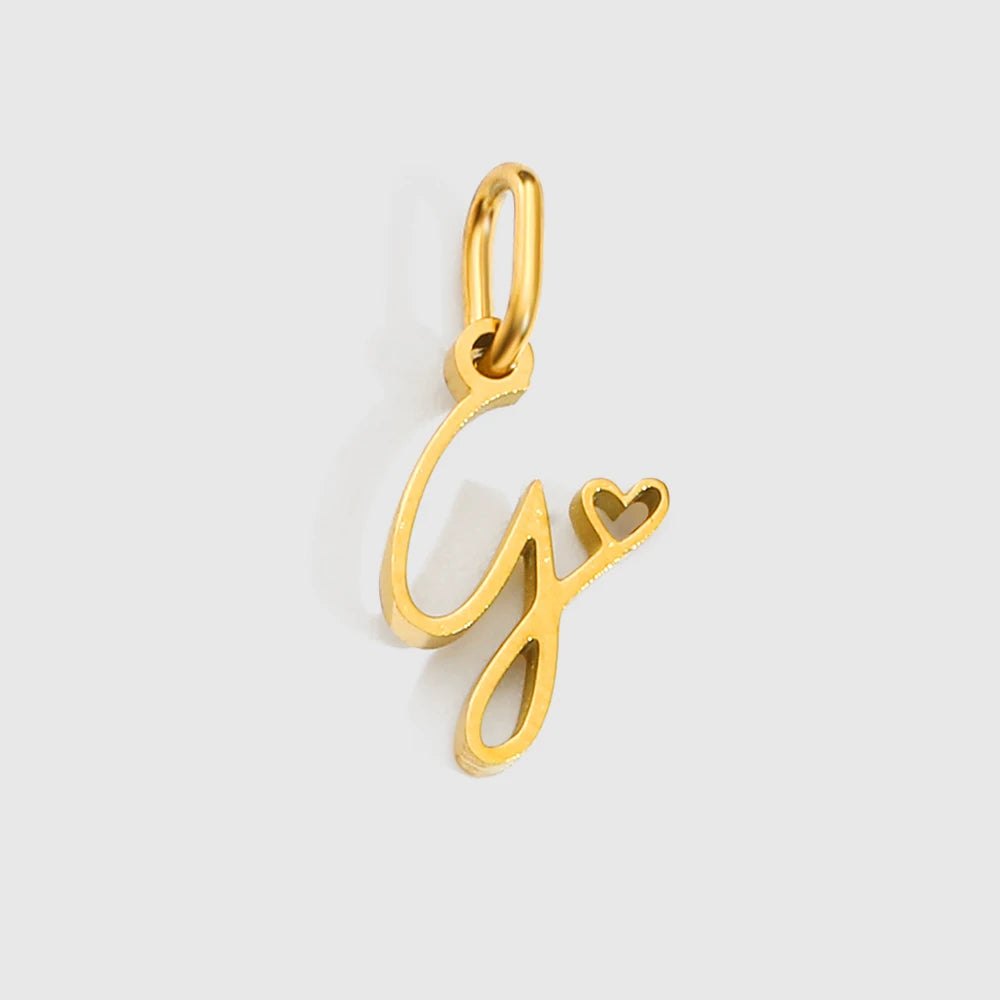 Initial Pendants - Gold