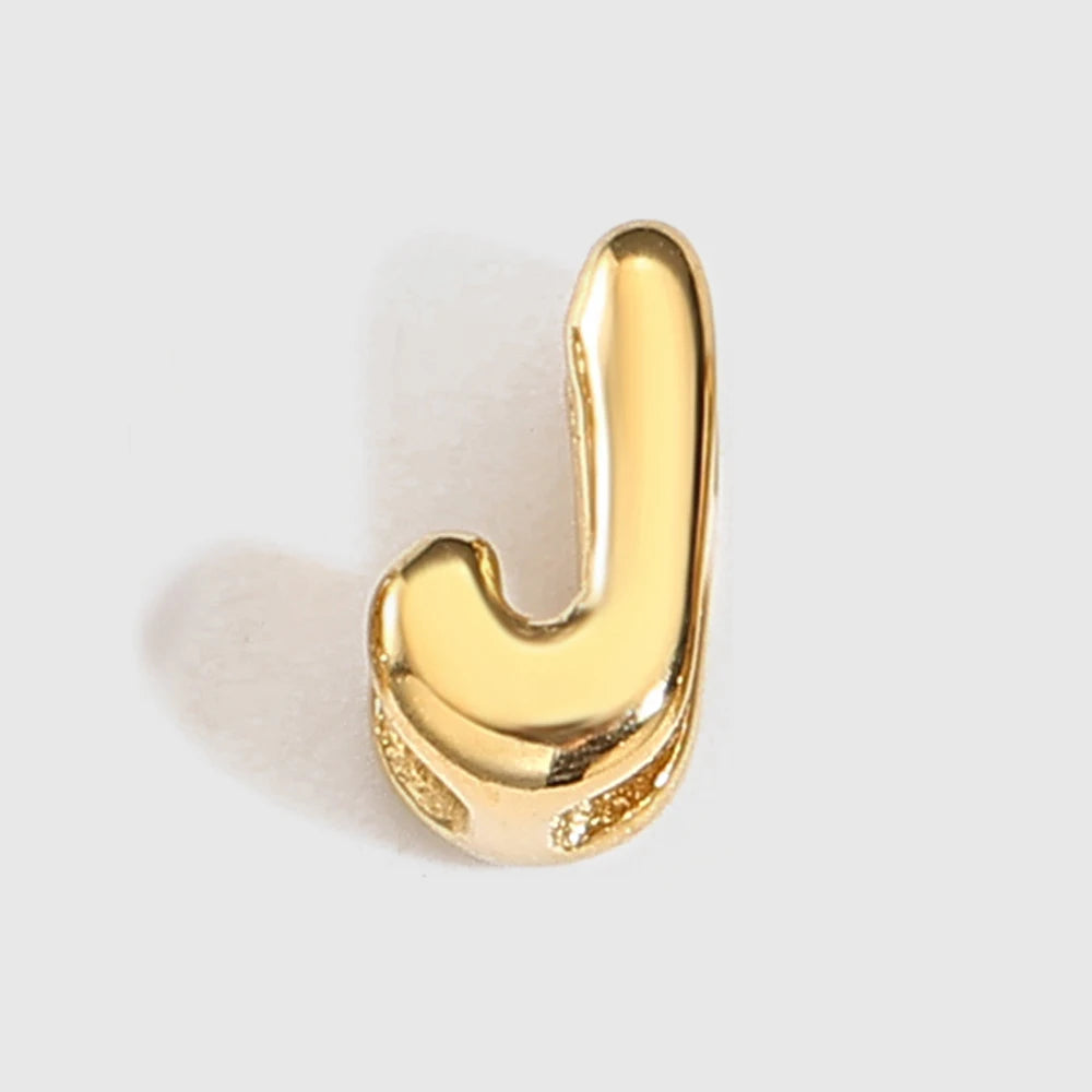 3D Bubble Letter Pendants