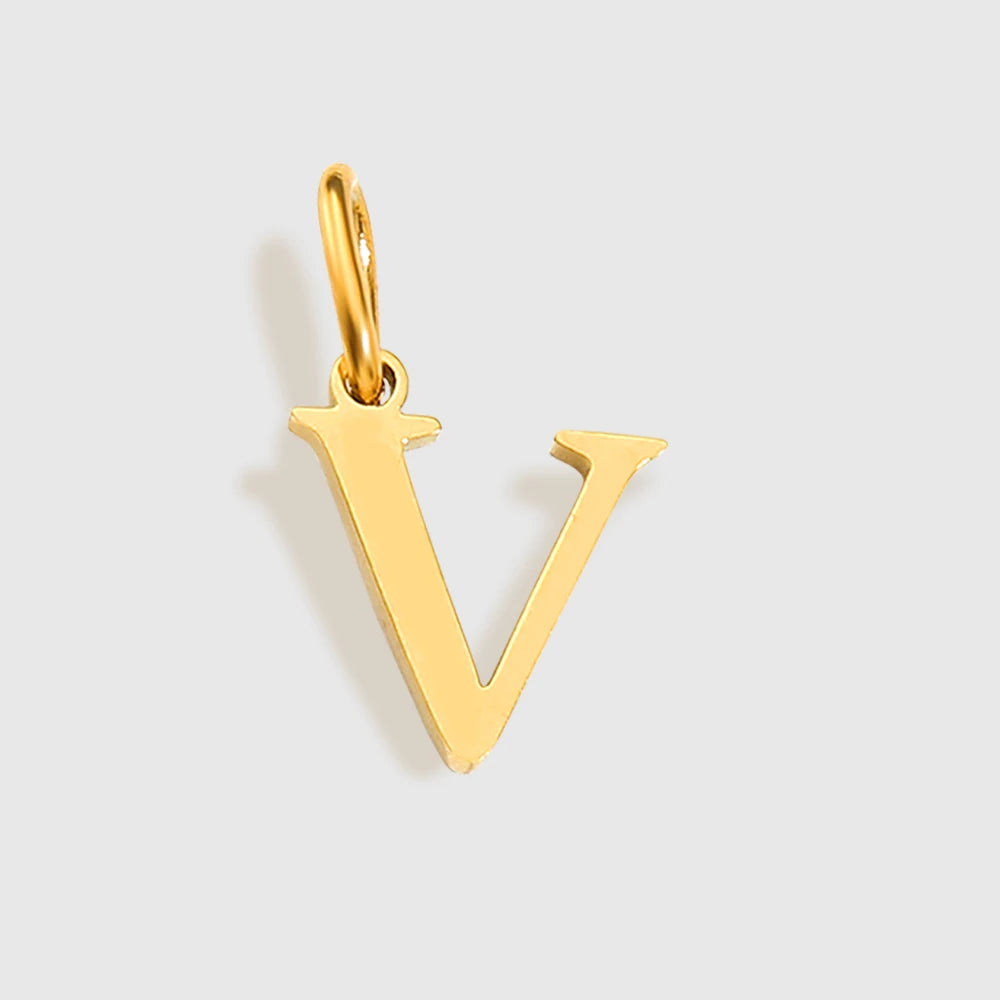 Initial Pendants - Gold