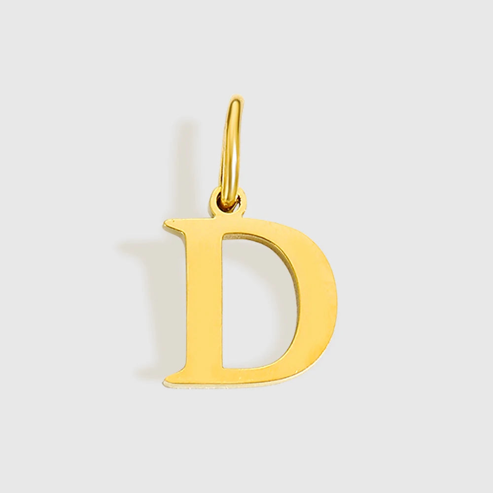 Initial Pendants - Gold