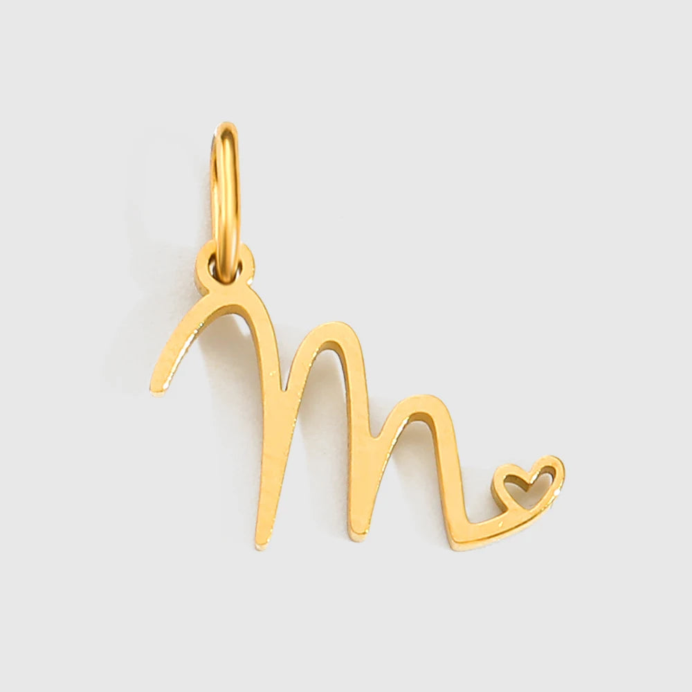Initial Pendants - Gold