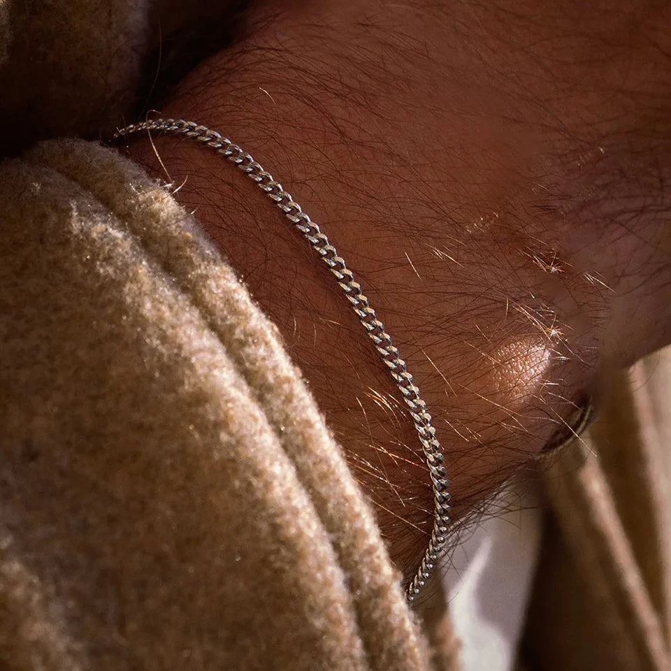 Cuban Bracelet - Gold - BRAVAN Cuban Bracelet - Gold  (Store description)