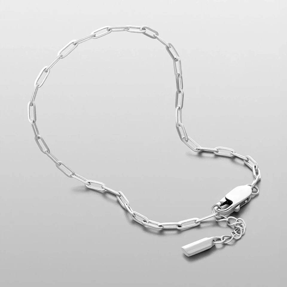 Men's Paperclip Bracelet - Gold - BRAVAN Men's Paperclip Bracelet - Gold  (Store description)