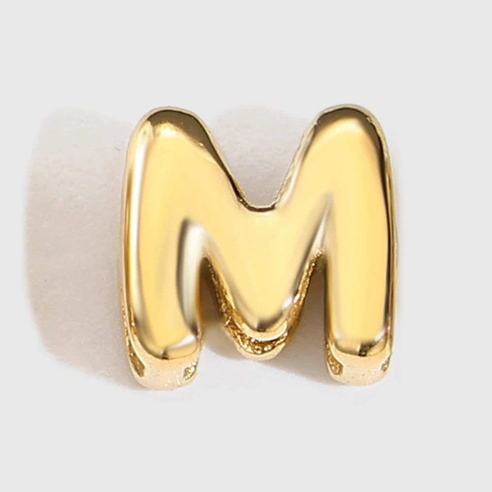 3D Bubble Letter Pendants