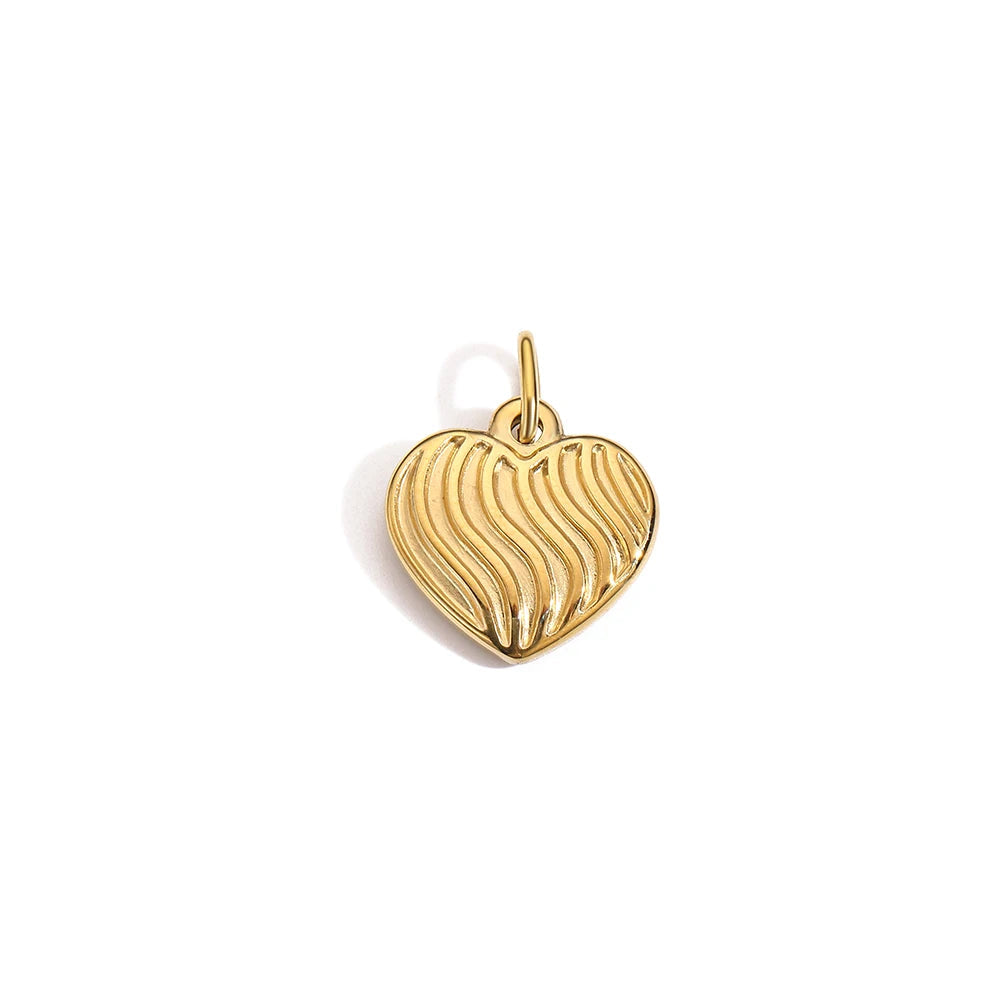 Heart Pendants -Gold