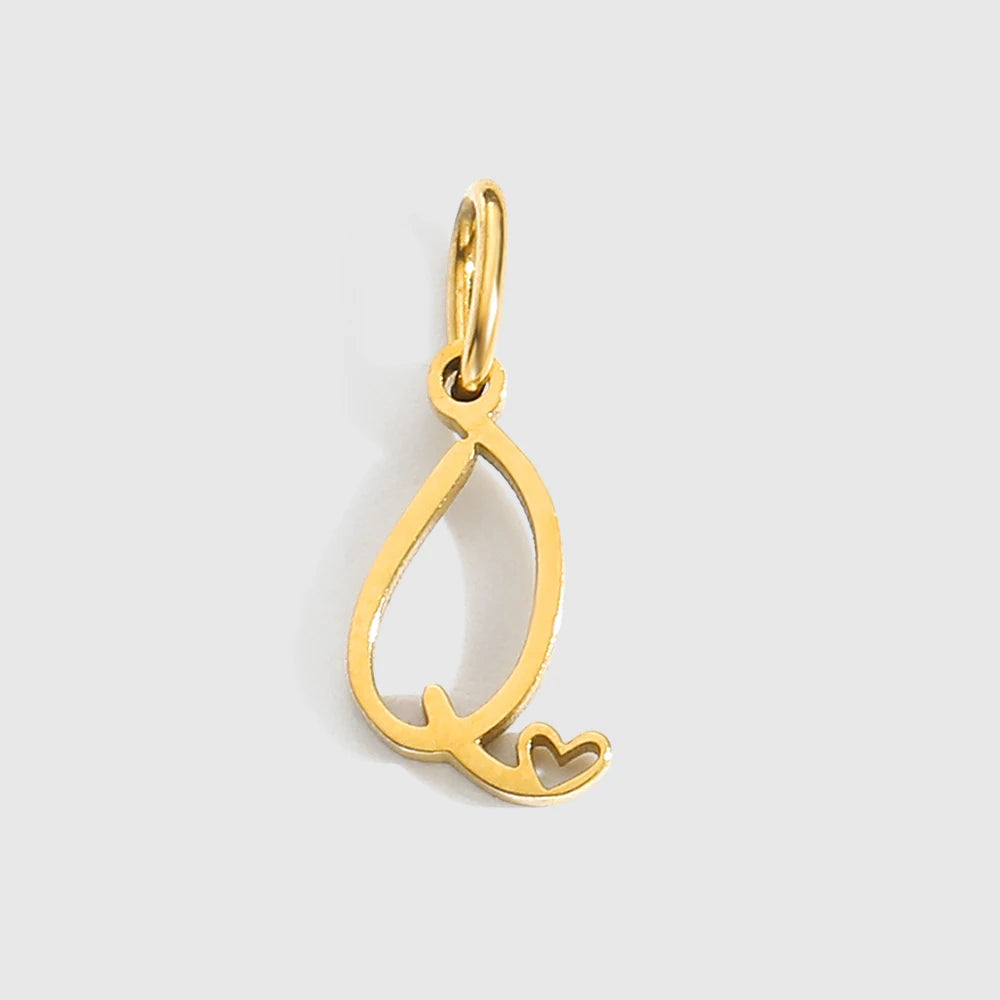 Initial Pendants - Gold