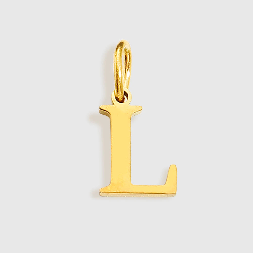 Initial Pendants - Gold