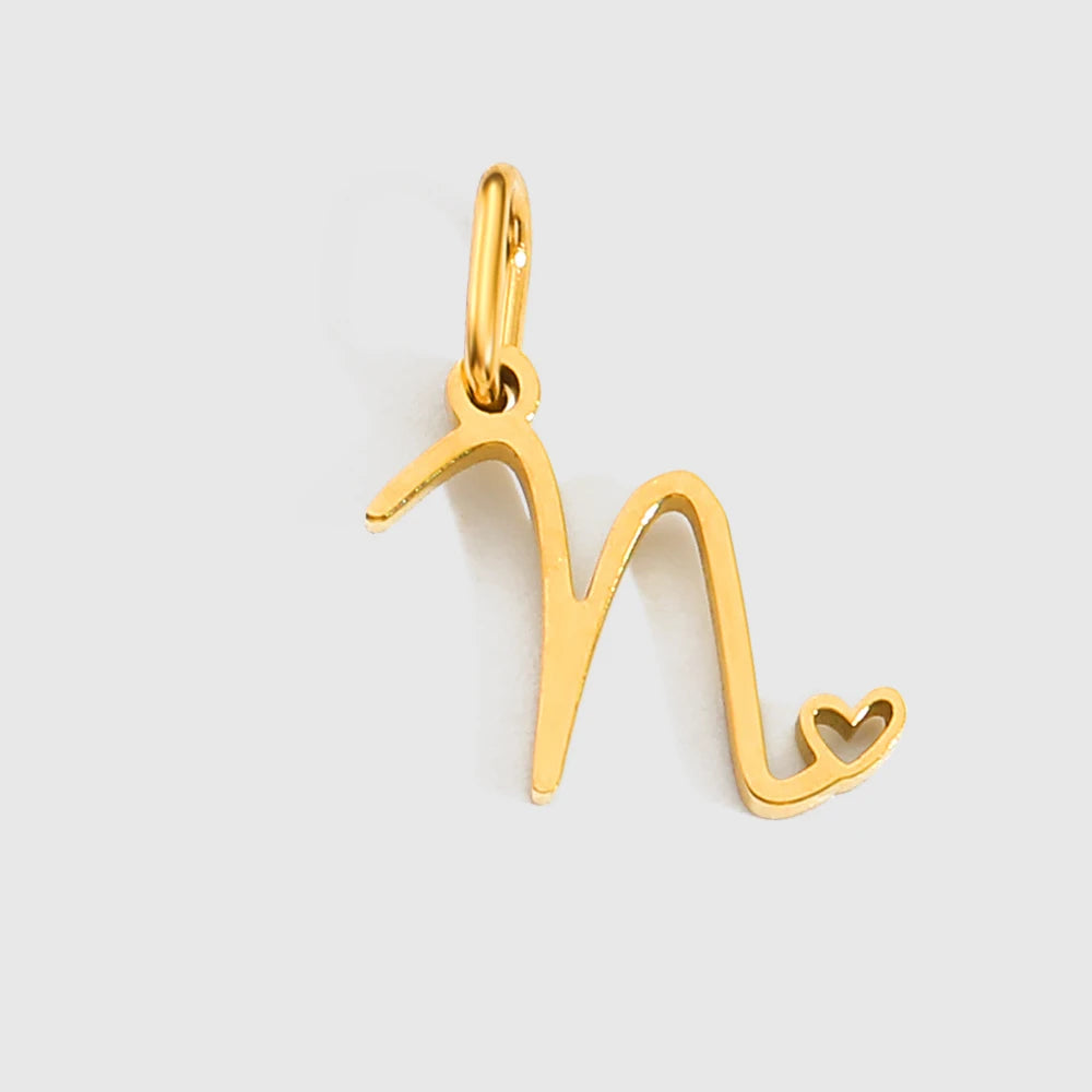 Initial Pendants - Gold