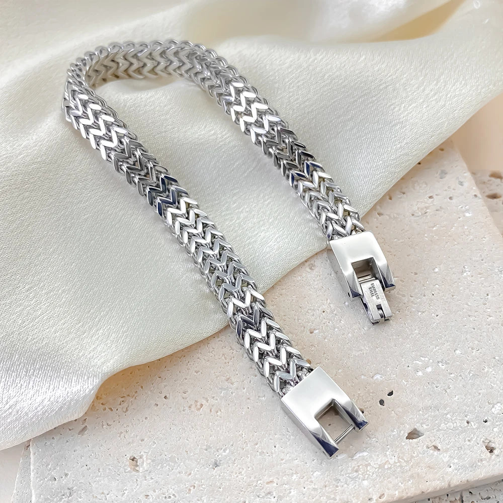 Mesh Bracelet- Silver
