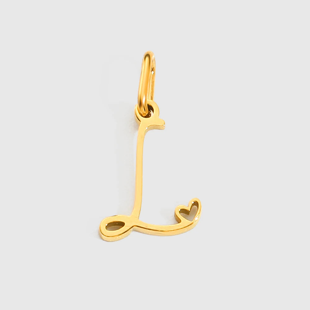 Initial Pendants - Gold