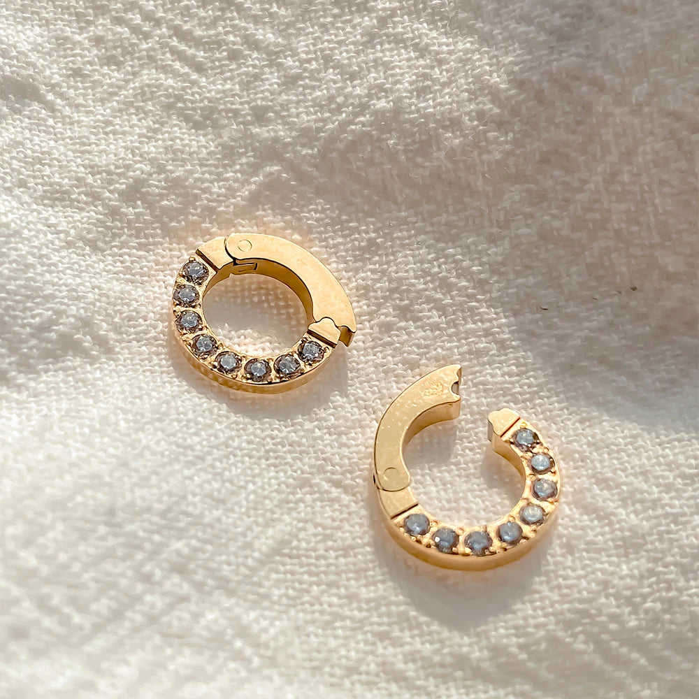 Polished Clasp Pendants - Gold