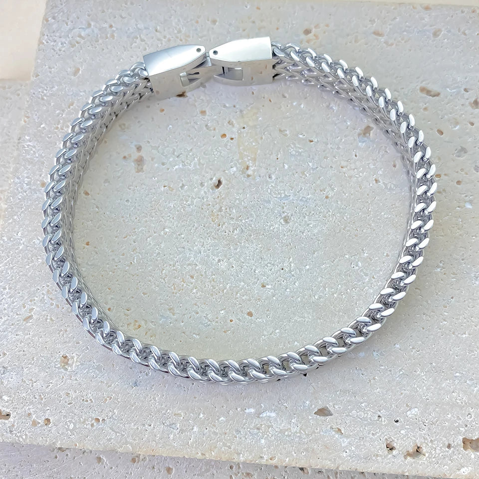 Mesh Bracelet- Silver