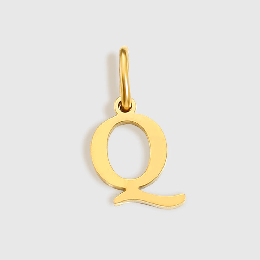 Initial Pendants - Gold