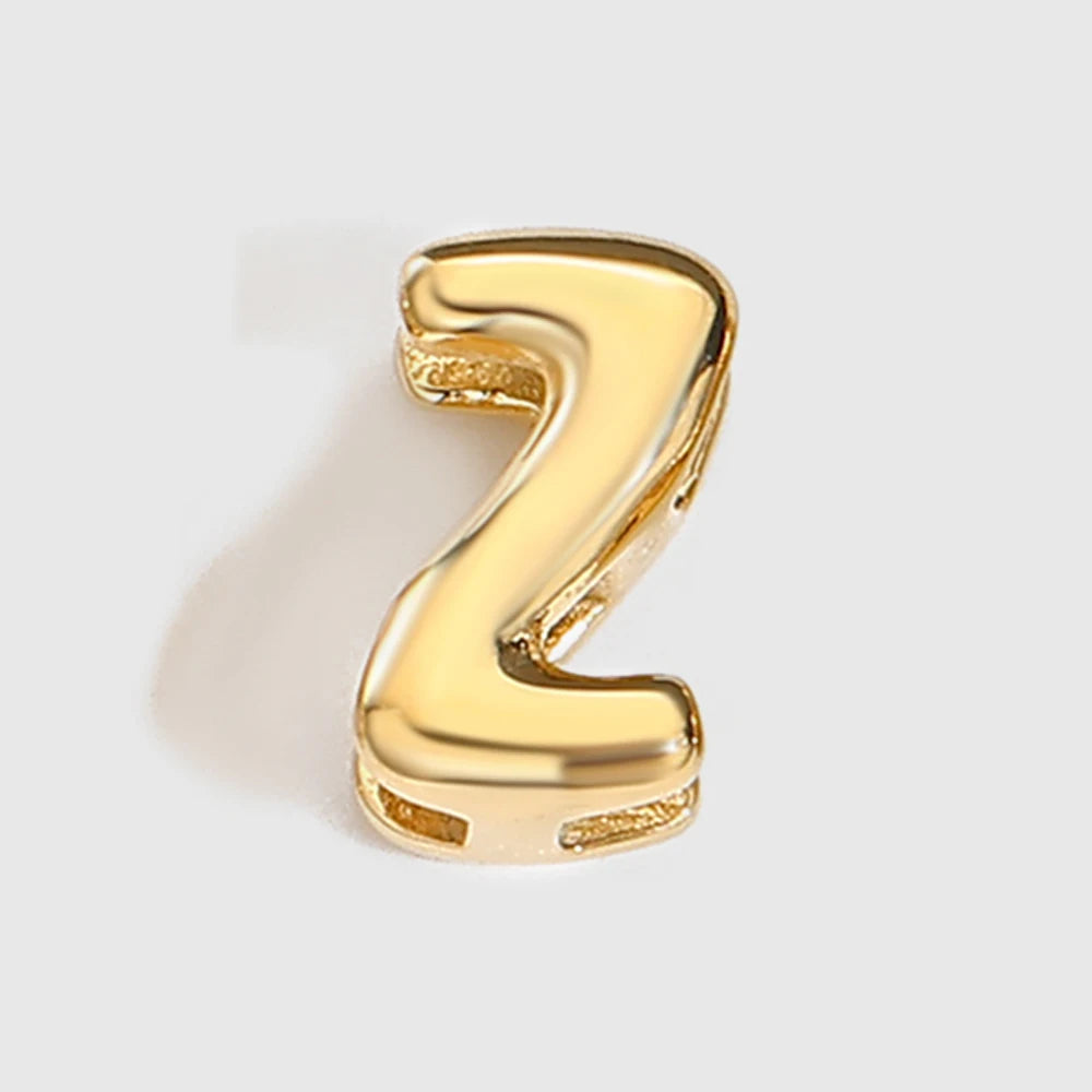 3D Bubble Letter Pendants