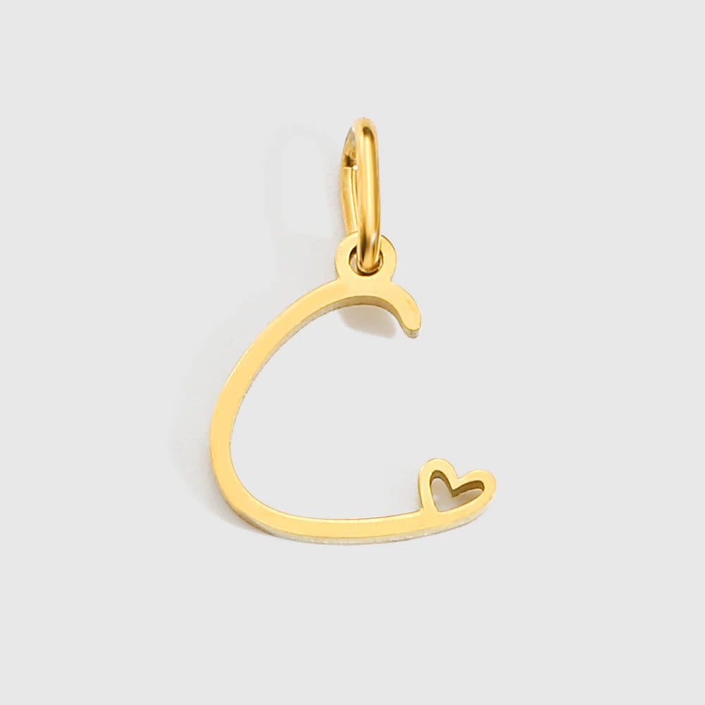 Initial Pendants - Gold