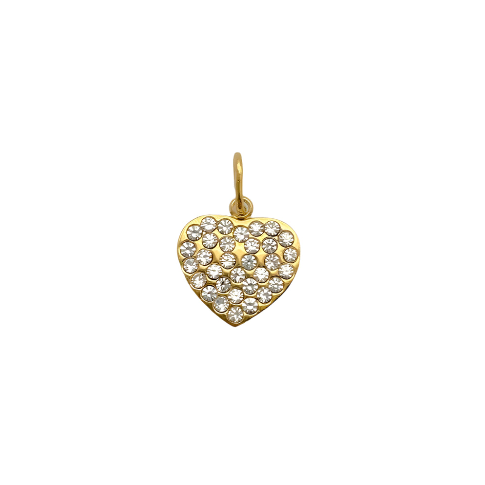 Elegant Heart Pendants - Gold