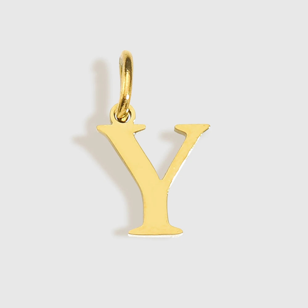 Initial Pendants - Gold