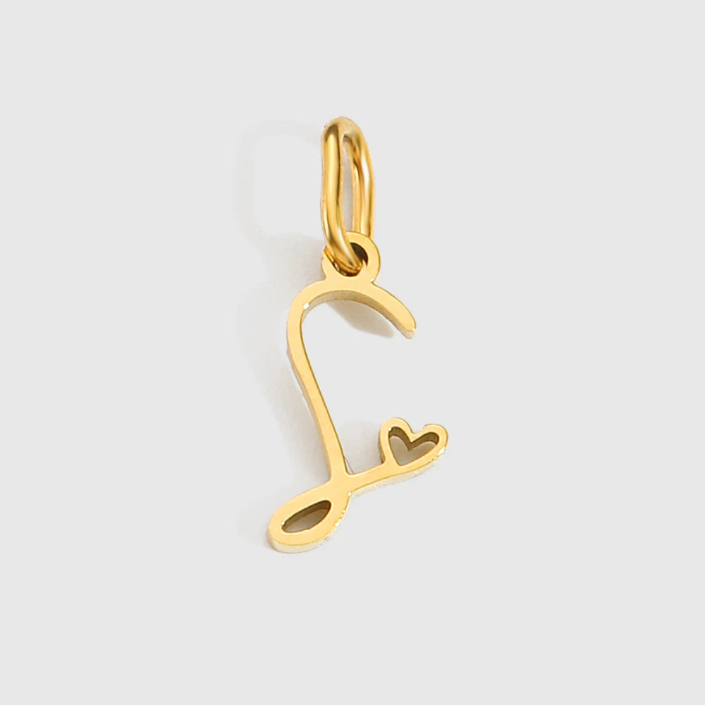 Initial Pendants - Gold